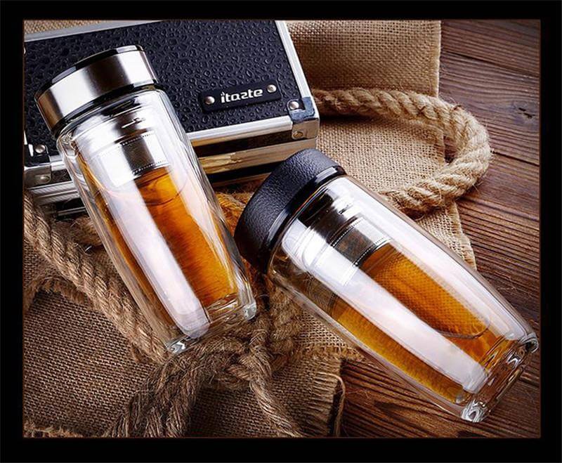 BowLift | Double Insulated Glass Bottle