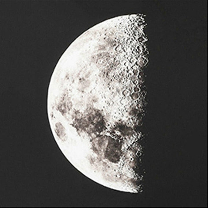 Moon Phases Canvas Painting Art Poster - Canvas Wall Art Painting | Bowlift