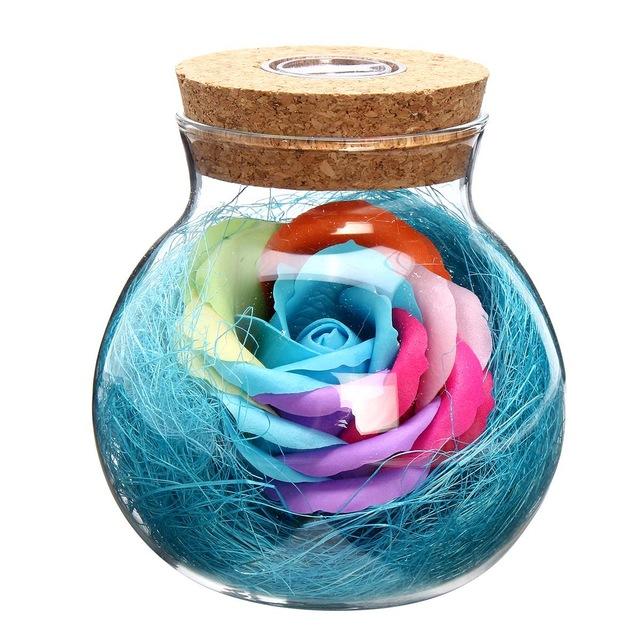 Bloom - LED Rose Bottle Lamp | Bowlift