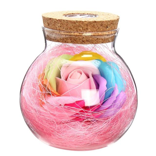 Bloom - LED Rose Bottle Lamp | Bowlift