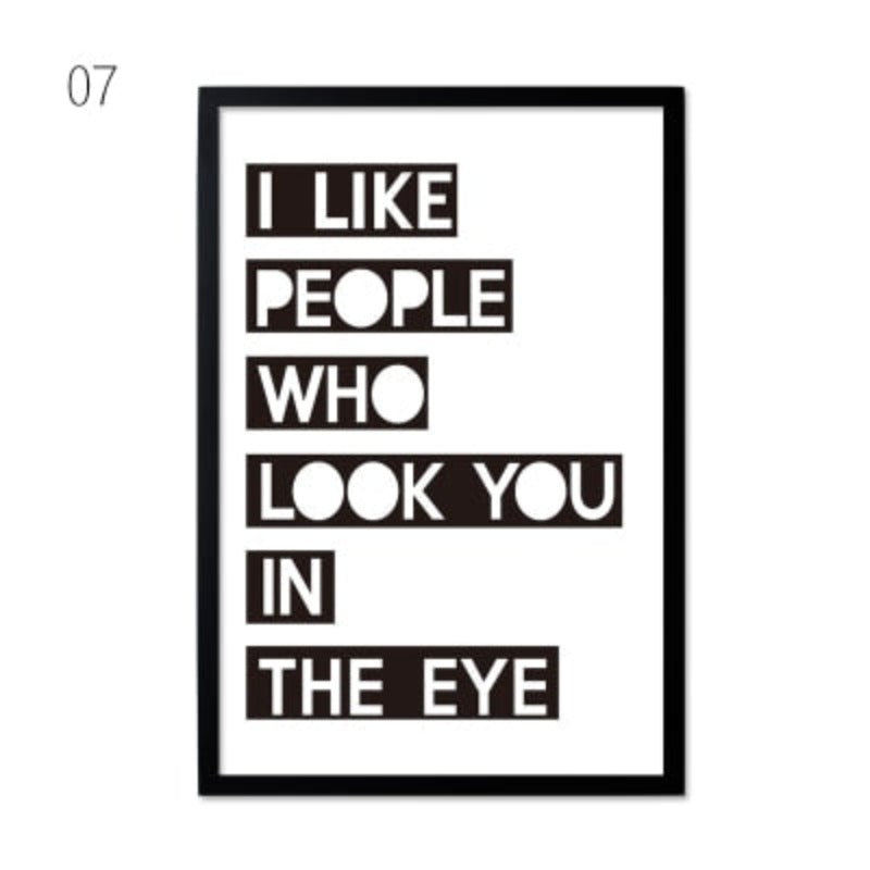 Modern Quotes Inspiring - Canvas Wall Art Painting | Bowlift