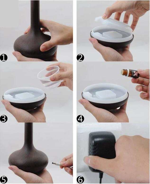 Aurora - Aromatherapy Oil Difuser | Bowlift