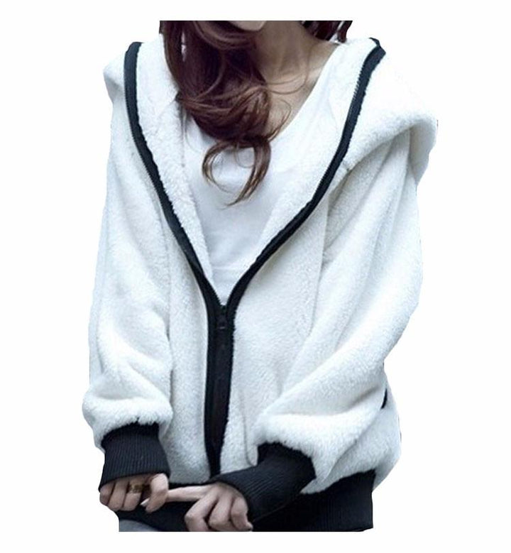 Fluffy Panda Hoodie | Bowlift