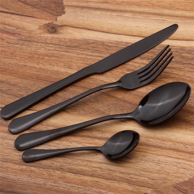 Prismatic Rainbow Cutlery (4 Piece Set) | Bowlift