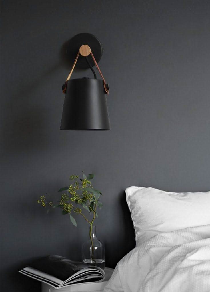 BowLift | Wooden Nordic Wall Lamp – Minimalist Hanging Light Fixture