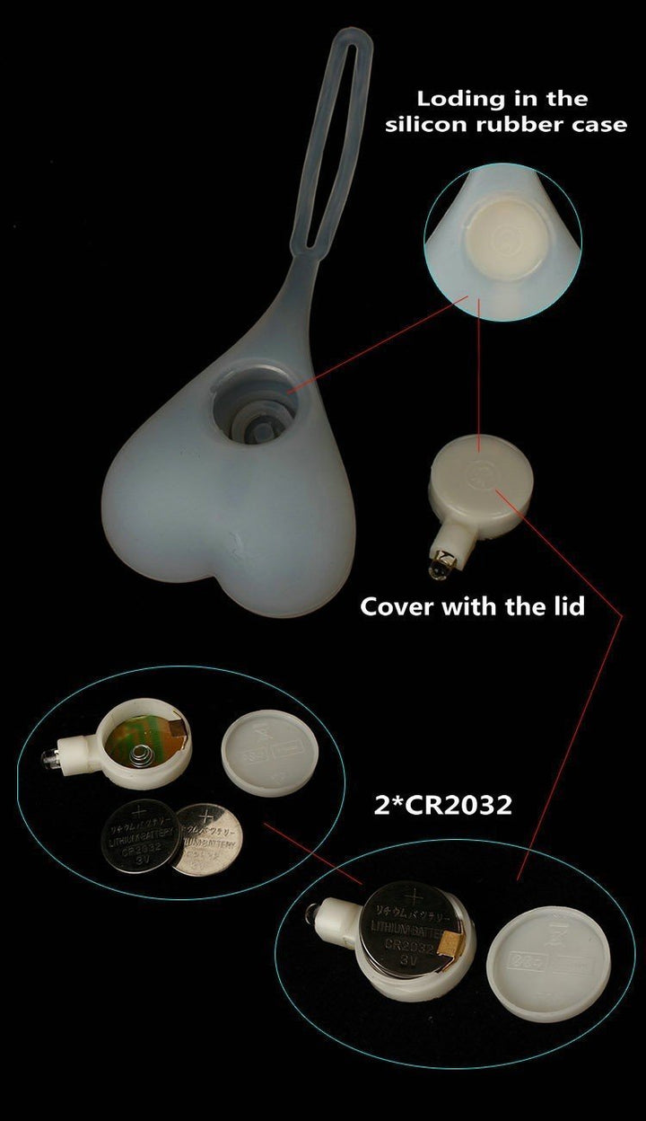 BowLift | Cycling Balls for Bicycle Seat Back Egg Lamp Warning Light