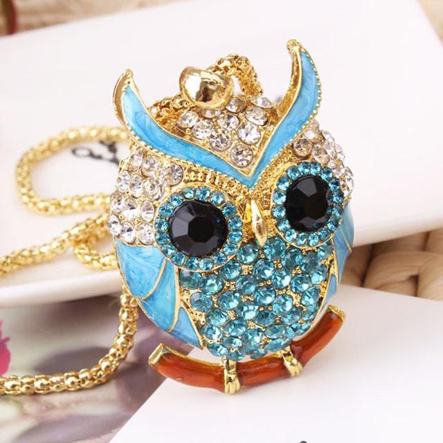 BowLift | Women Sweater Owl Chain Necklace