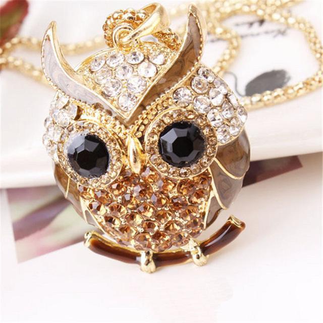 BowLift | Women Sweater Owl Chain Necklace