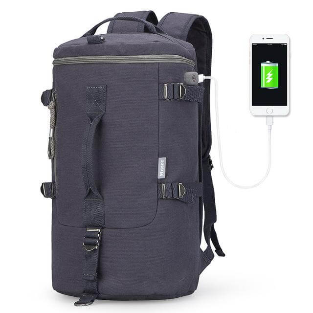 BowLift | Cylinder package Multifunctional Male Fashion Backpack