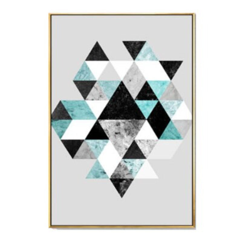 Geometric Art - Canvas Wall Art Painting | Bowlift