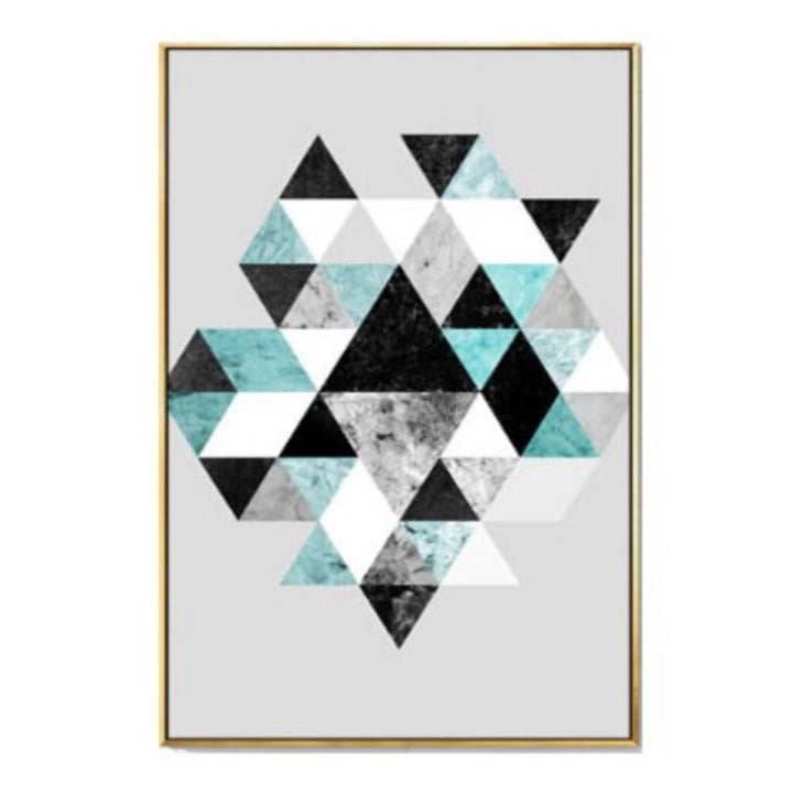 Geometric Art - Canvas Wall Art Painting | Bowlift