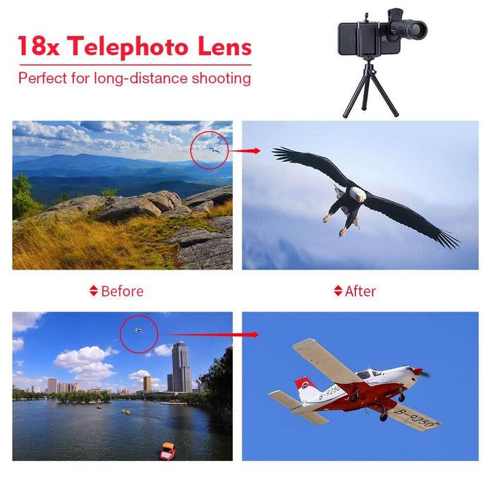 BowLift | Universal 18x telephoto Zoom Phone Lens