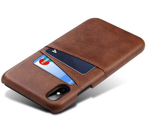 BowLift | Luxury Leather Wallet Case For Iphone X