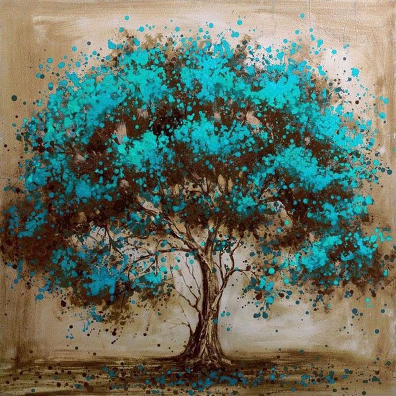 Color Splash Tree - GemPaint Kit | Bowlift