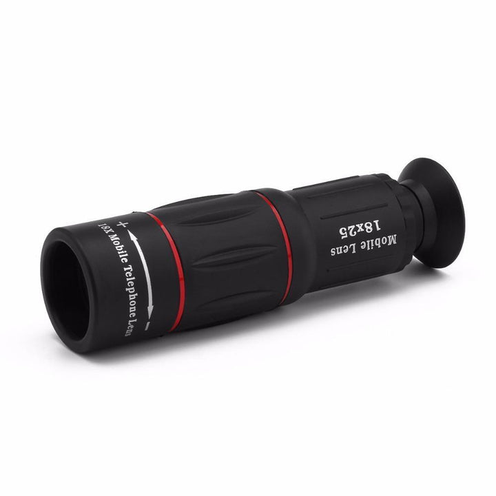 BowLift | 18X Zoom Telescope Mobile Lens with Tripod Clip For iPhone and Samsung Android - 1000m 3280ft