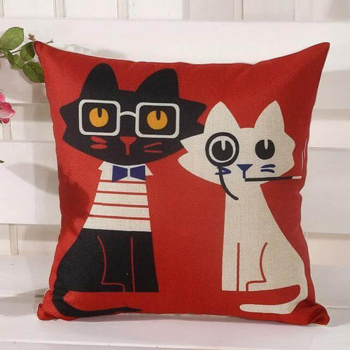 BowLift | Cat Pattern High Quality Pillow Cases