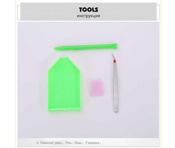 Color Bleed Rose - GemPaint Kit | Bowlift