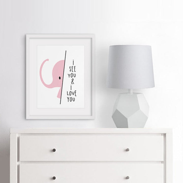 I See You I love you Sweet Quote Elephant | Bowlift