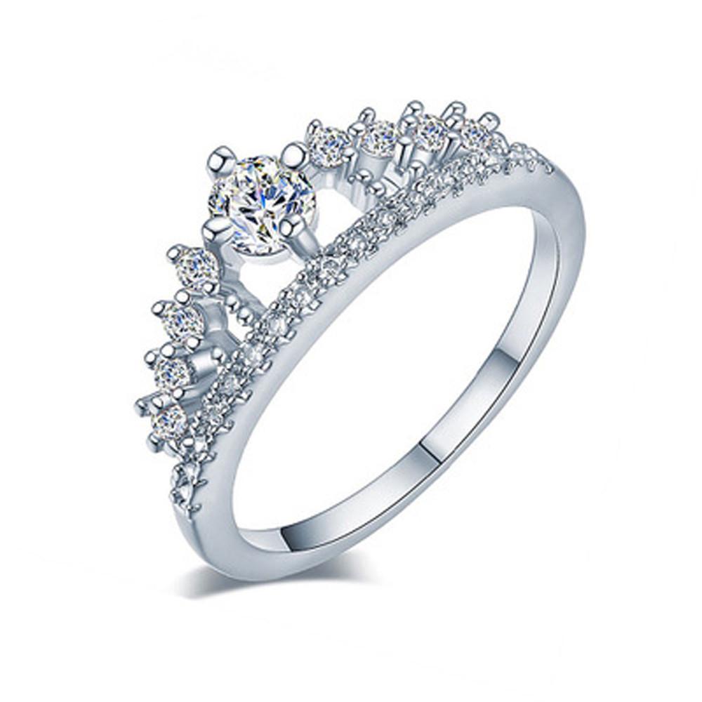 Princess Crown Crystal Ring | Bowlift