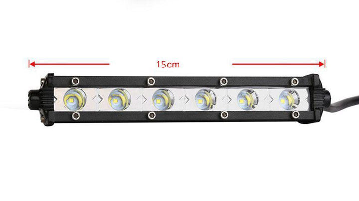 BowLift | 6 inch 24W Single row LED Light Bar Waterproof Offroad Cars