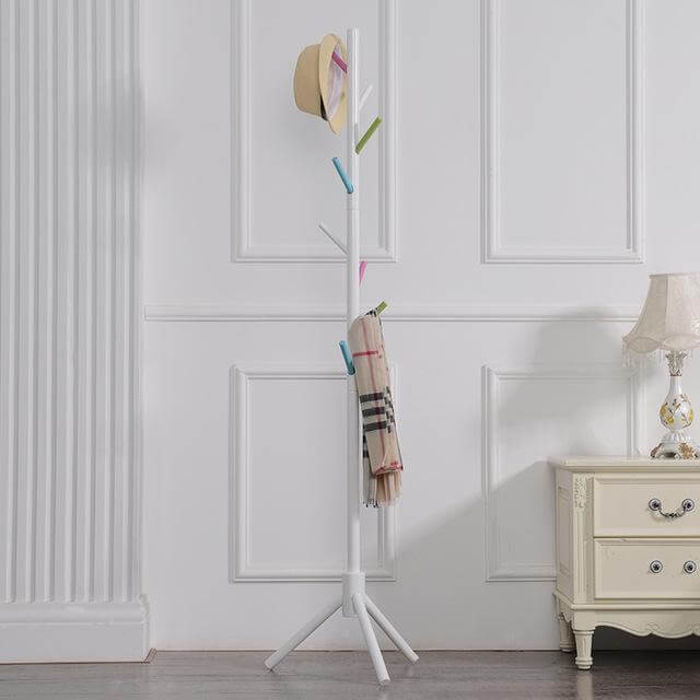 8 Hooks Modern Colorful Coat Hanger | Bowlift