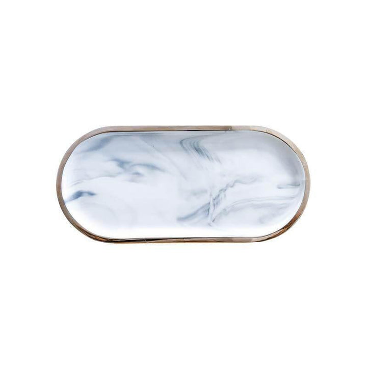 BowLift | Top grade Oval Ceramic Food Plate