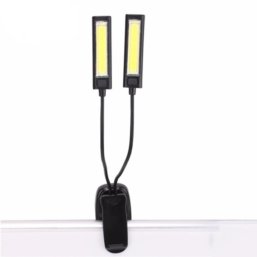 Study Buddy Light - Flexible Arms Desk Clip Lamp | Bowlift