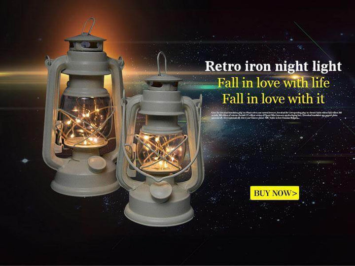 BowLift | Retro Lantern European Light