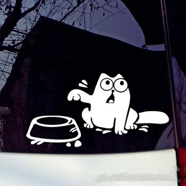 BowLift | Hungry Cat Bowl Car Gas Fuel Tank Cap Cover