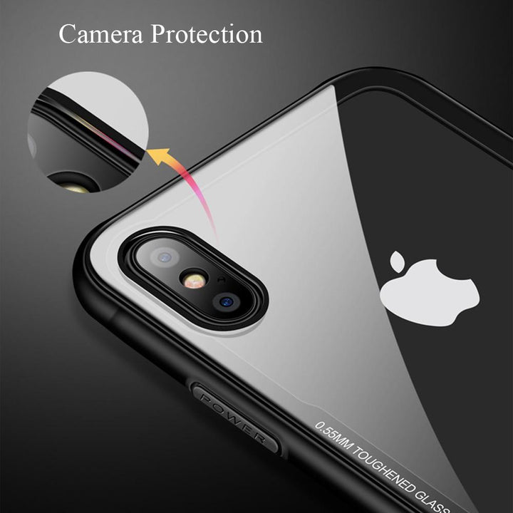 Tempered Glass iPhone Case | Bowlift