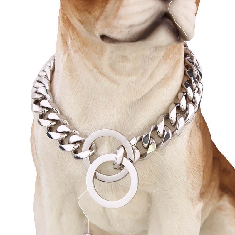 BowLift | Big Hip Hop Chains Dog Collar 15mm