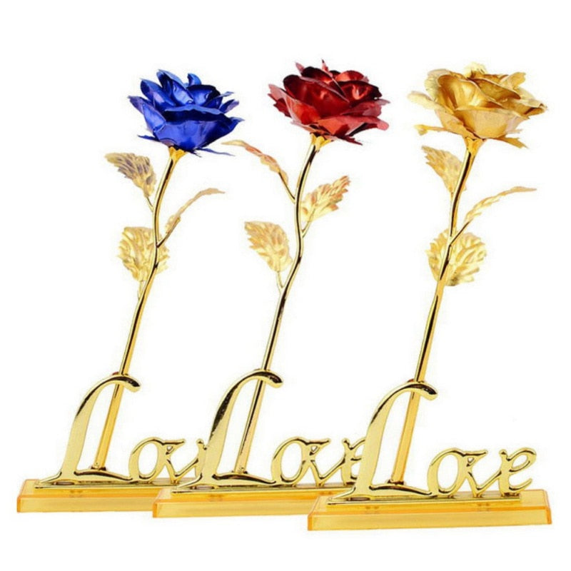 BowLift | 24k gold-plated rose | Including certificate and luxurious gift box