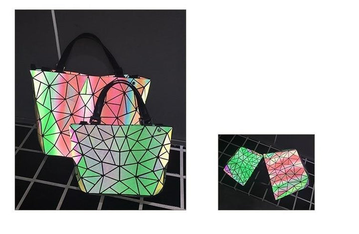 BowLift | Multiple-Style Glow in Dark Premium Quality Designer Luminous Geometric Shoulder Handbag For Women
