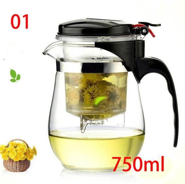 High Quality Heat Resistant Glass Teapot | Bowlift