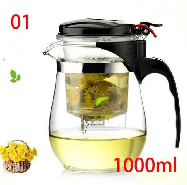 High Quality Heat Resistant Glass Teapot | Bowlift