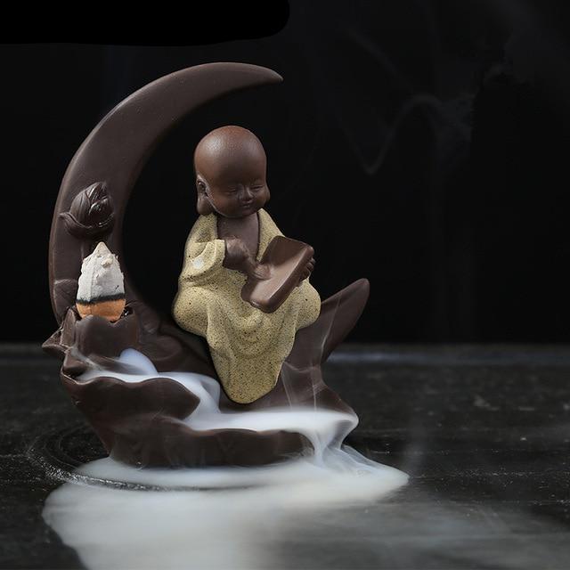 Monk On The Moon Incense Holder | Bowlift
