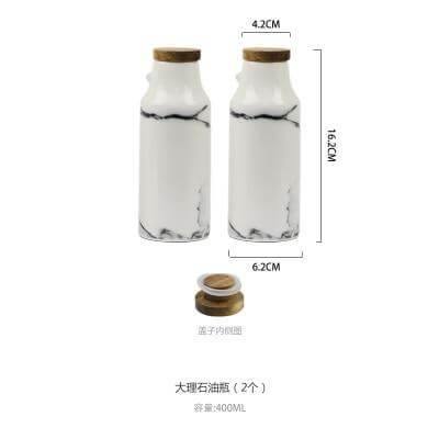 Ceramic Salt And Pepper Oil Bottle Set | Bowlift