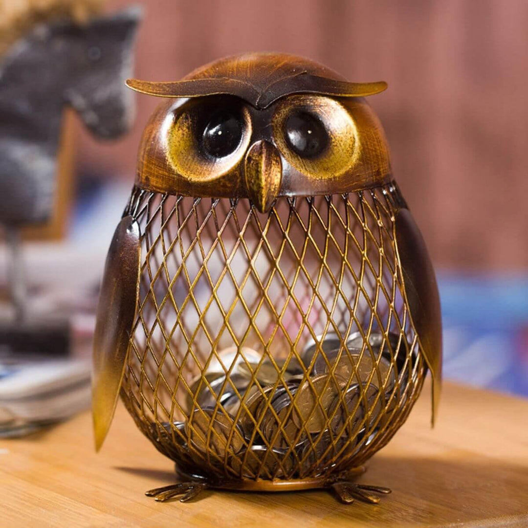 Owl Shaped Piggy Bank | Bowlift