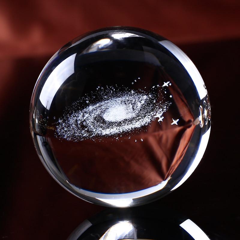 Andromeda - Engraved Galaxy Sphere | Bowlift