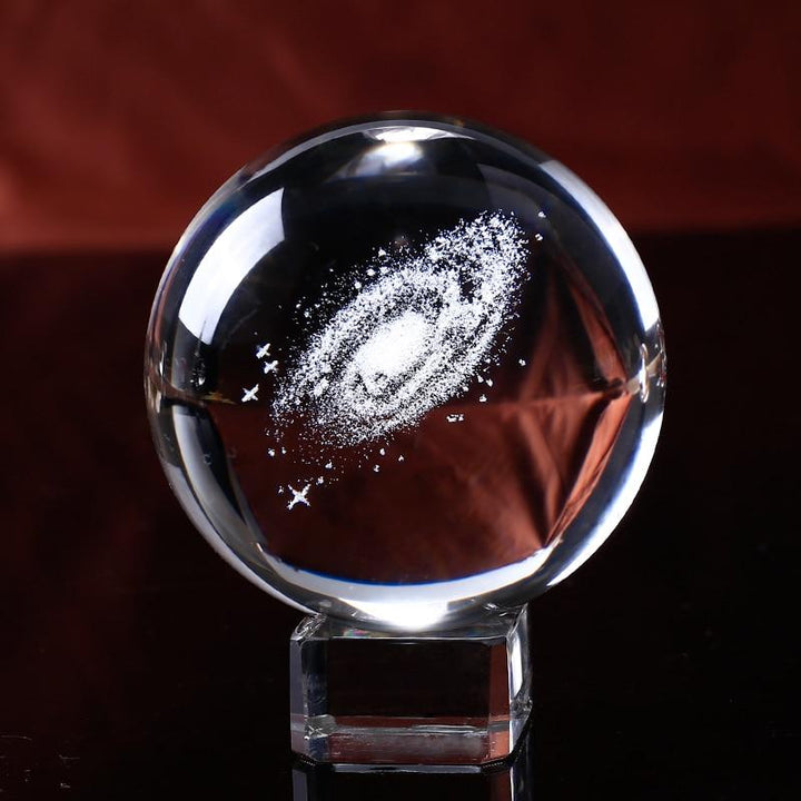 Andromeda - Engraved Galaxy Sphere | Bowlift