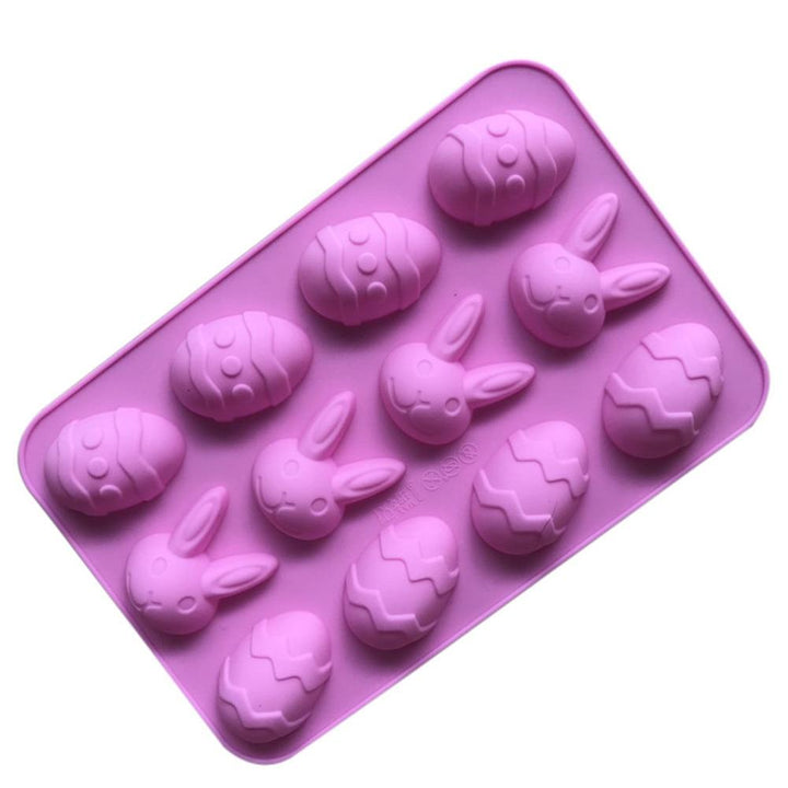 Silicone Cake Mold - Eggs, Rabbit | Bowlift