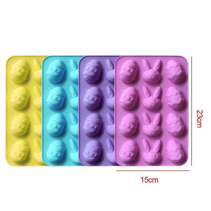 Silicone Cake Mold - Eggs, Rabbit | Bowlift