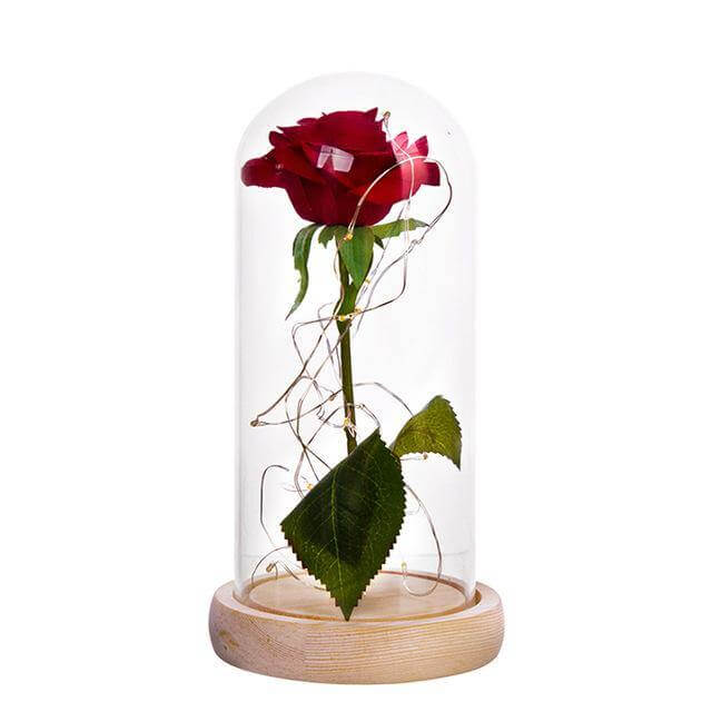 BowLift | 1Pcs Beast Red Rose Flower Vase