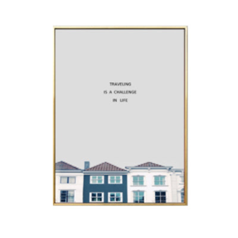 Travel And Continue - Canvas Wall Art Painting | Bowlift