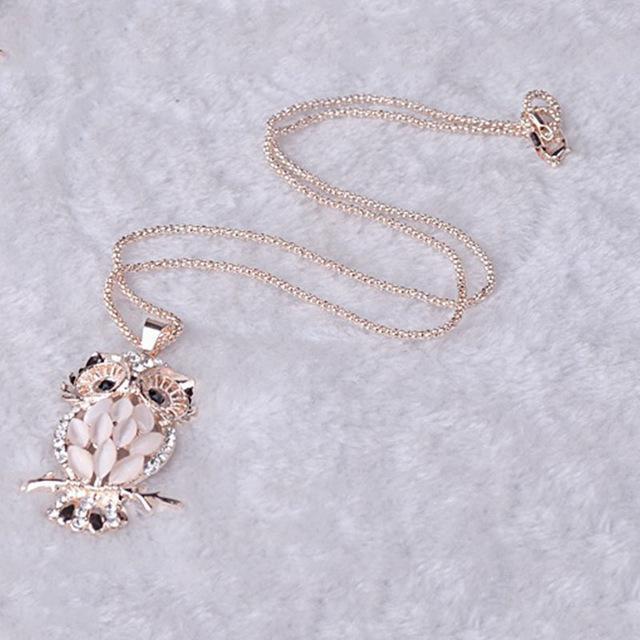 BowLift | Women Sweater Owl Chain Necklace