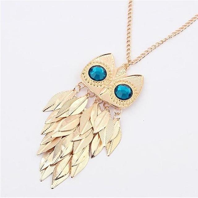 BowLift | Women Sweater Owl Chain Necklace