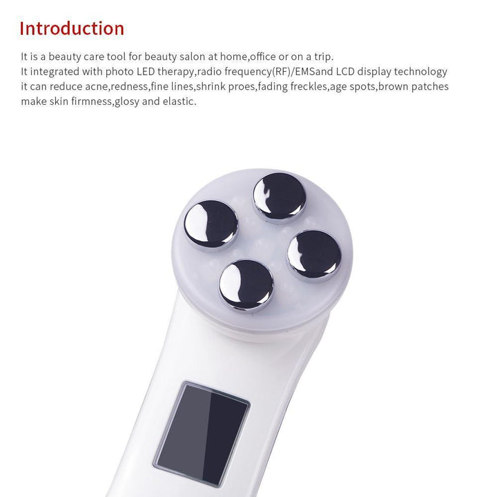 BowLift | 5in1 RF & EMS Radio Mesotherapy Electroporation Face Beauty Pen Skin Rejuvenation & Wrinkle Remover