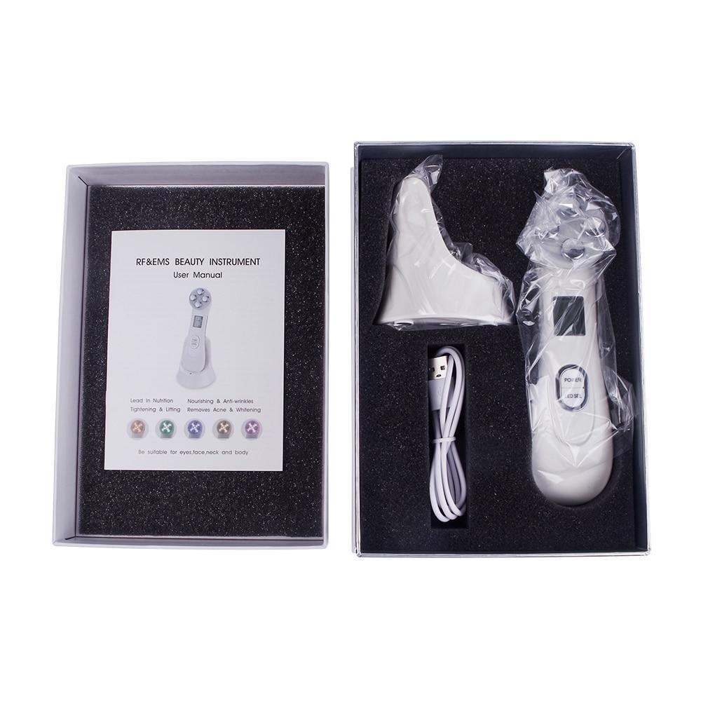 BowLift | 5in1 RF & EMS Radio Mesotherapy Electroporation Face Beauty Pen Skin Rejuvenation & Wrinkle Remover