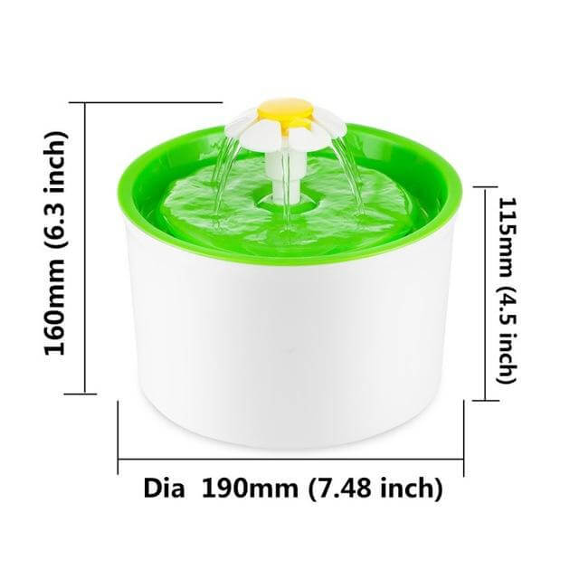 BowLift | Automatic Flower Style  Water Fountain for Pet