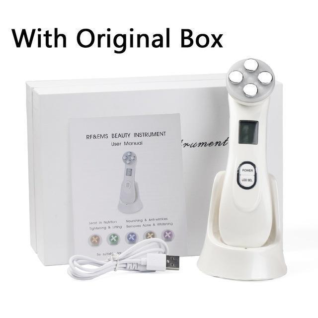 BowLift | 5in1 RF & EMS Radio Mesotherapy Electroporation Face Beauty Pen Skin Rejuvenation & Wrinkle Remover